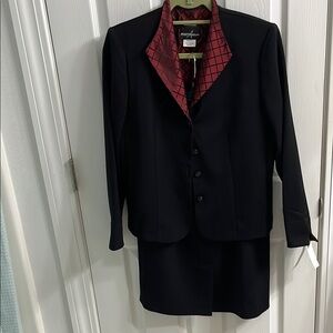 Women's Suit with Red Accents